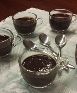 Tazzine di cioccolato