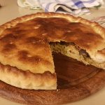 Calzone con gli sponzali alla pugliese